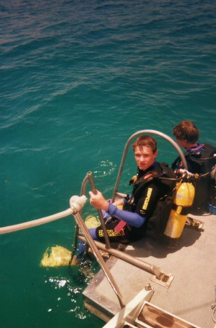 Diving on Barrier Reef